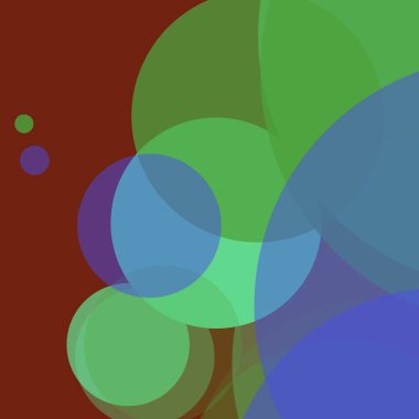 Basit daireler iş dünyası renkli arkaplan