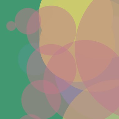 Basit daireler iş dünyası renkli arkaplan