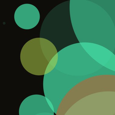 Basit daireler iş dünyası renkli arkaplan