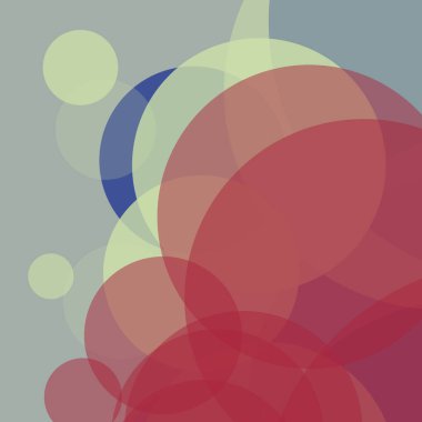 Basit daireler iş dünyası renkli arkaplan