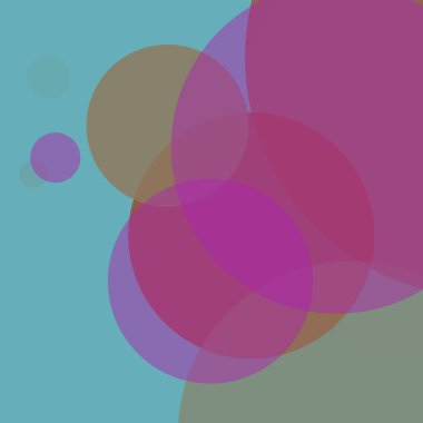 Basit daireler iş dünyası renkli arkaplan