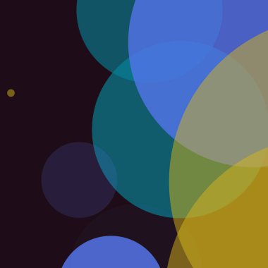 Basit daireler iş dünyası renkli arkaplan