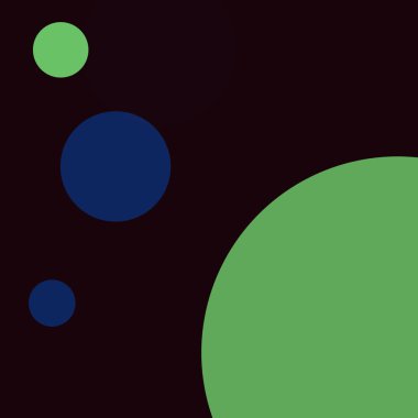 Basit daireler iş dünyası renkli arkaplan