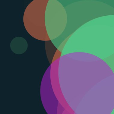 Basit daireler iş dünyası renkli arkaplan