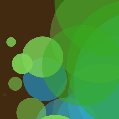 Basit daireler iş dünyası renkli arkaplan