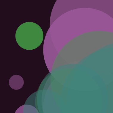 Basit daireler iş dünyası renkli arkaplan