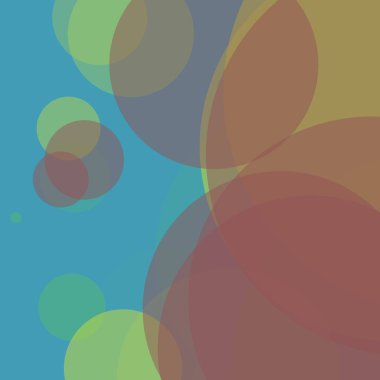 Basit daireler iş dünyası renkli arkaplan