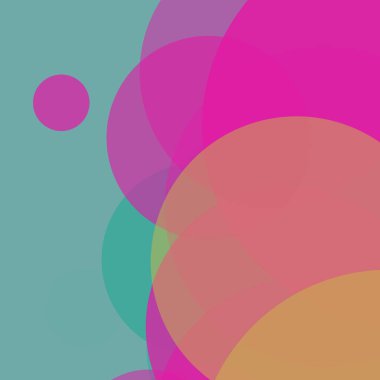 Basit daireler iş dünyası renkli arkaplan