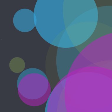 Basit daireler iş dünyası renkli arkaplan