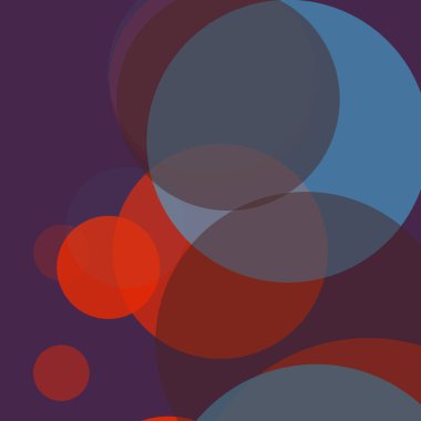 Basit daireler iş dünyası renkli arkaplan