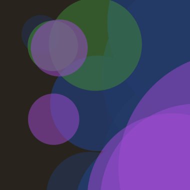 Basit daireler iş dünyası renkli arkaplan