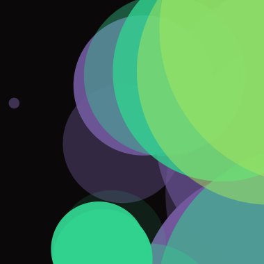 Basit daireler iş dünyası renkli arkaplan