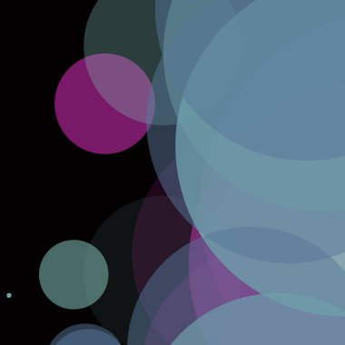 Basit daireler iş dünyası renkli arkaplan