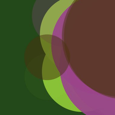 Basit daireler iş dünyası renkli arkaplan