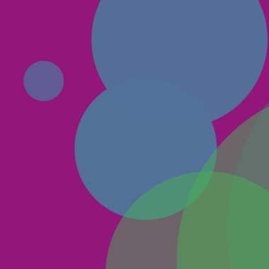 Renkli basit soyut daireler baloncuk iş arka plan tasarımı