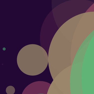 Renkli basit daireler iş arkaplan tasarımı