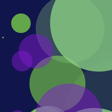 Renkli basit daireler iş arkaplan tasarımı