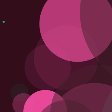 Renkli basit daireler iş arkaplan tasarımı