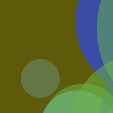 Renkli basit daireler iş arkaplan tasarımı