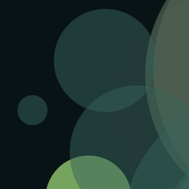 Renkli basit daireler iş arkaplan tasarımı