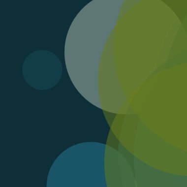 Renkli basit daireler iş arkaplan tasarımı