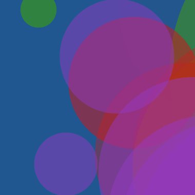 Renkli basit daireler iş arkaplan tasarımı