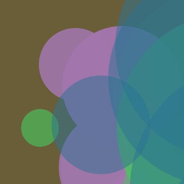 Renkli basit daireler iş arkaplan tasarımı