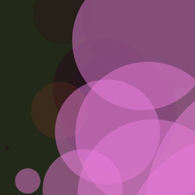 Renkli basit daireler iş arkaplan tasarımı