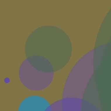 Renkli basit daireler iş arkaplan tasarımı