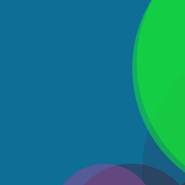 Renkli basit daireler iş arkaplan tasarımı