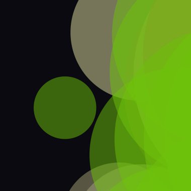 Renkli basit daireler iş arkaplan tasarımı