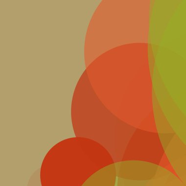 Renkli basit daireler iş arkaplan tasarımı