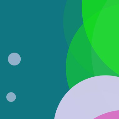 Renkli basit daireler iş arkaplan tasarımı