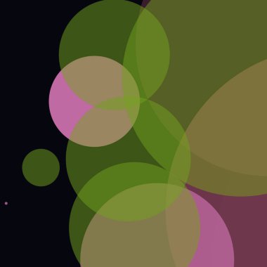 Renkli basit daireler iş arkaplan tasarımı