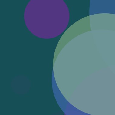 Renkli basit daireler iş arkaplan tasarımı