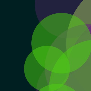 Renkli basit daireler iş arkaplan tasarımı