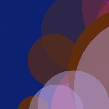 Renkli basit daireler iş arkaplan tasarımı