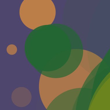 Renkli basit daireler iş arkaplan tasarımı