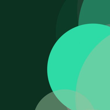 Renkli basit daireler iş arkaplan tasarımı