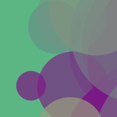 Renkli basit daireler iş arkaplan tasarımı