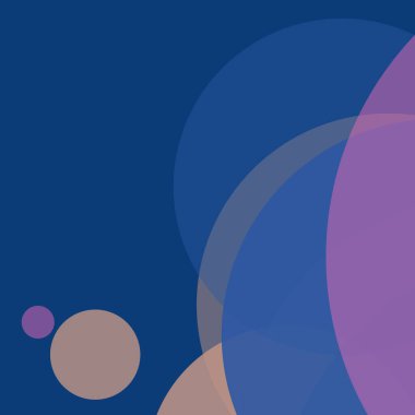 Renkli basit daireler iş arkaplan tasarımı