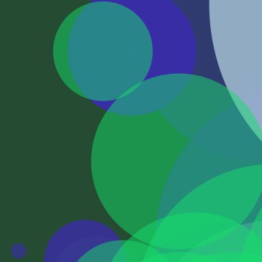 Renkli basit daireler iş arkaplan tasarımı