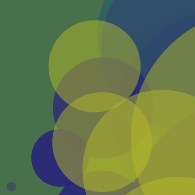 Renkli basit daireler iş arkaplan tasarımı