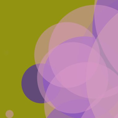 Renkli basit daireler iş arkaplan tasarımı