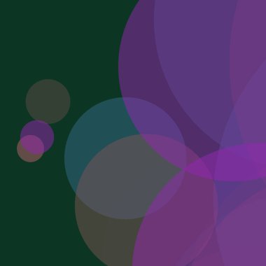 Renkli basit daireler iş arkaplan tasarımı