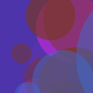 Renkli basit daireler iş arkaplan tasarımı