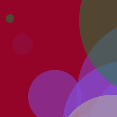 Renkli basit daireler iş arkaplan tasarımı