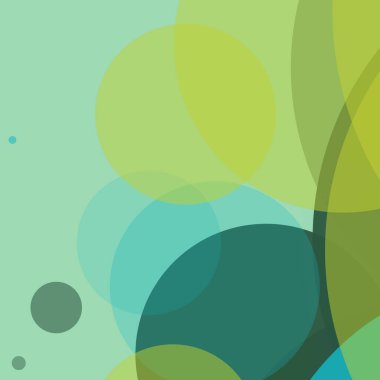 Renkli basit daireler iş arkaplan tasarımı