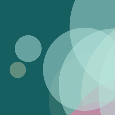 Renkli basit daireler iş arkaplan tasarımı