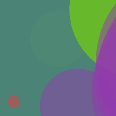 Renkli basit daireler iş arkaplan tasarımı